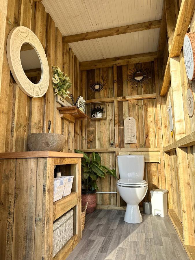 מלון Earby Deerstone Glamping-Pinhaw Beacon Dome Hot Tub מראה חיצוני תמונה